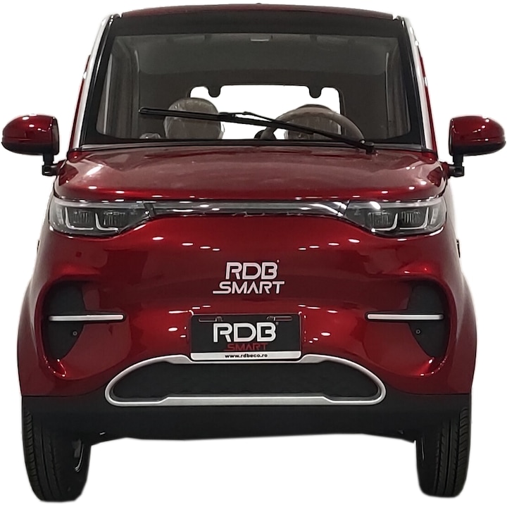 Rdb Smart Masina electrica RDB SMART, 2500W, 25 km/h, Rosu, fara permis, CIV ...