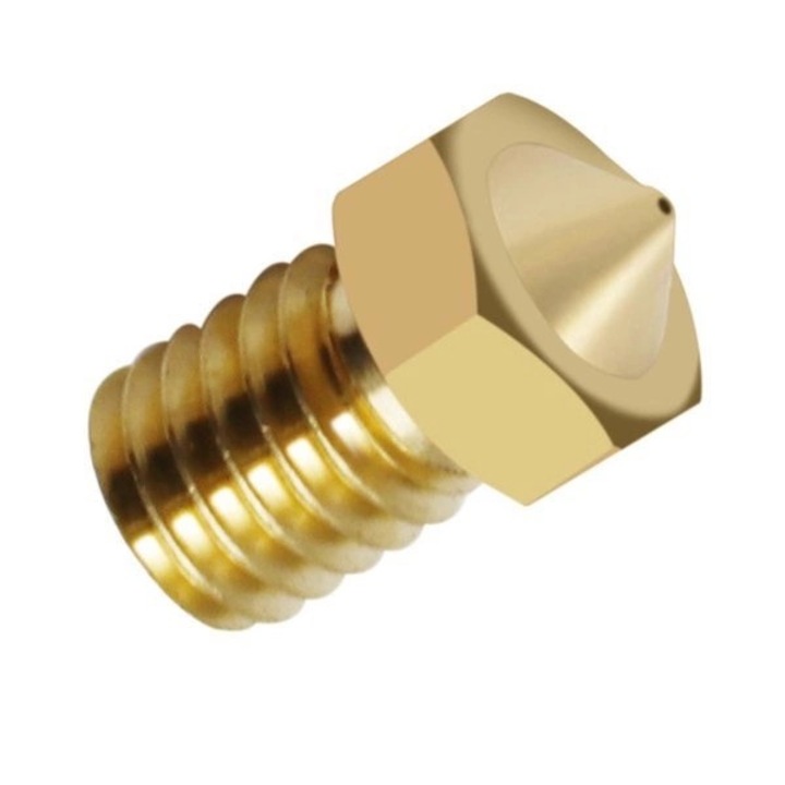 Duza extruder 3DUV M6 0,3mm sárgaréz 1,75mm 12,5mm