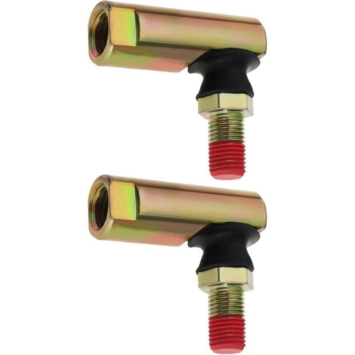 2 db kormányösszekötő rúdfej készlet, kompatibilis kerti traktorokhoz, 7/16"-20 és 3/8"-24 menet, OEM