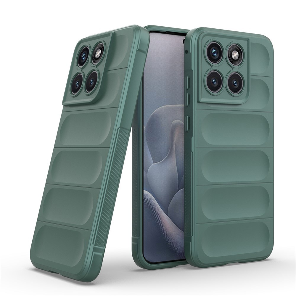 Husa antisoc pentru Motorola Edge 70 Fusion, Accesorio Magic Shield, Green