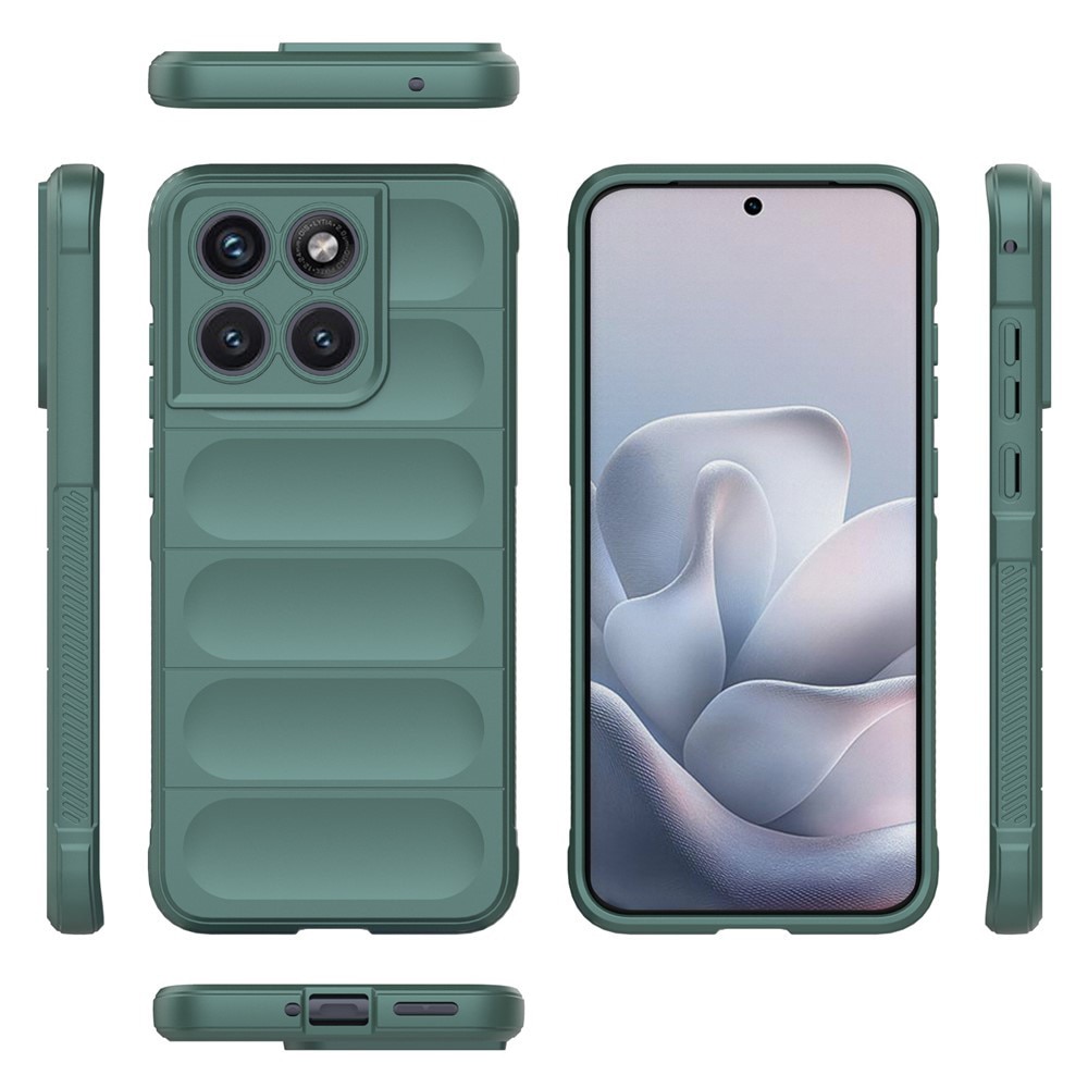 Husa antisoc pentru Motorola Edge 70 Fusion, Accesorio Magic Shield, Green