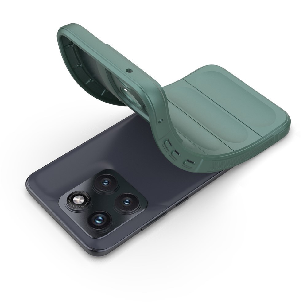 Husa antisoc pentru Motorola Edge 70 Fusion, Accesorio Magic Shield, Green