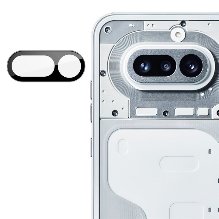 Techsuit - Full Camera Glass - Nothing Phone (4a) - Black