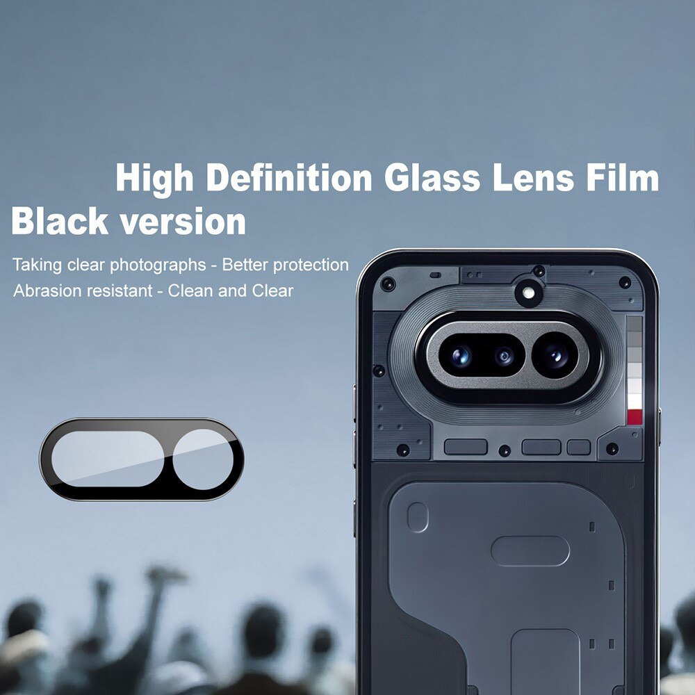 Techsuit - Full Camera Glass - Nothing Phone (4a) - Black