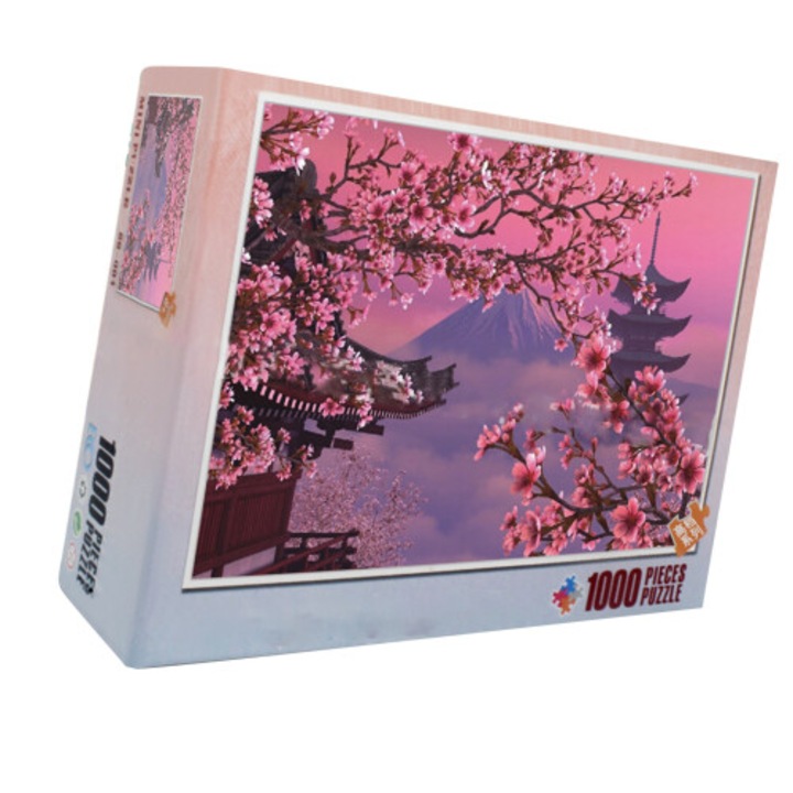 Пъзел Sakura 1000 части, картон, многоцветен, 68x48см