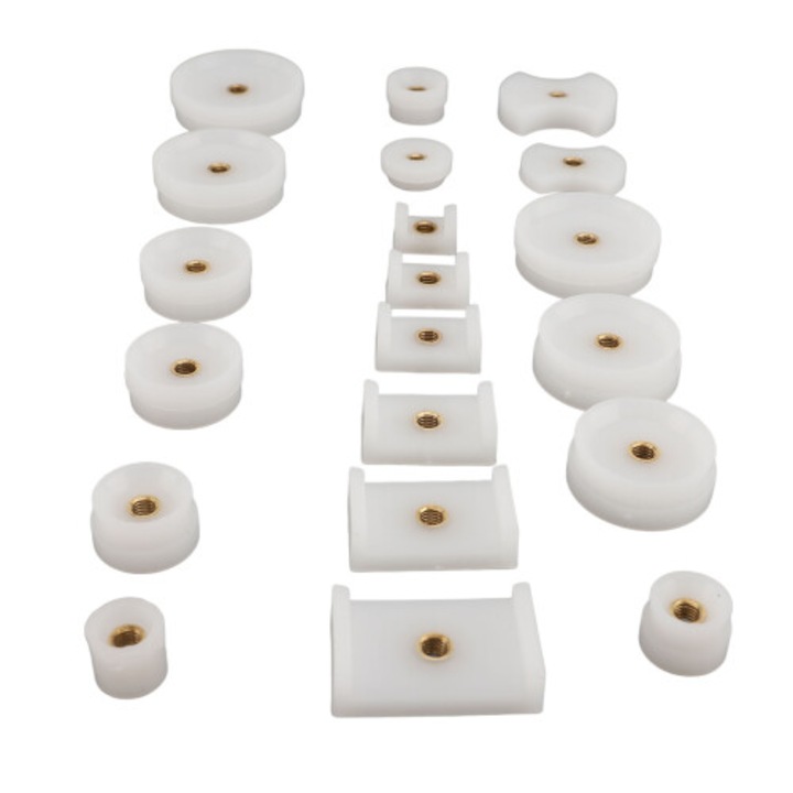 Set scule presare carcasa ceas nylon 20 piese multicolor 50x48mm