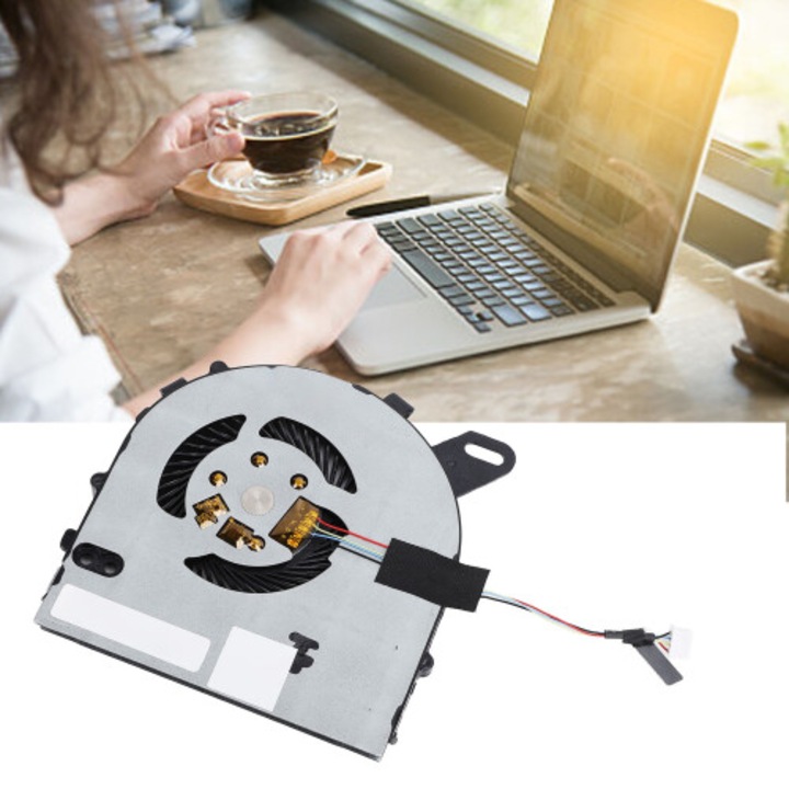 Ventilátor laptop 15 7572 7560 Vostro 5468 5568 4 tűs 5V 0.5A
