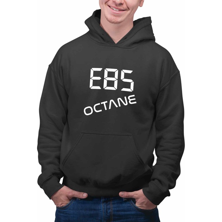 Hanorac Personalizat Barbati Don Toliver E85 Octane, negru, marime XL