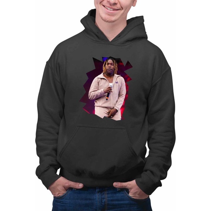 Hanorac Personalizat Barbati Don Toliver Trap After Party, negru, marime 3XL