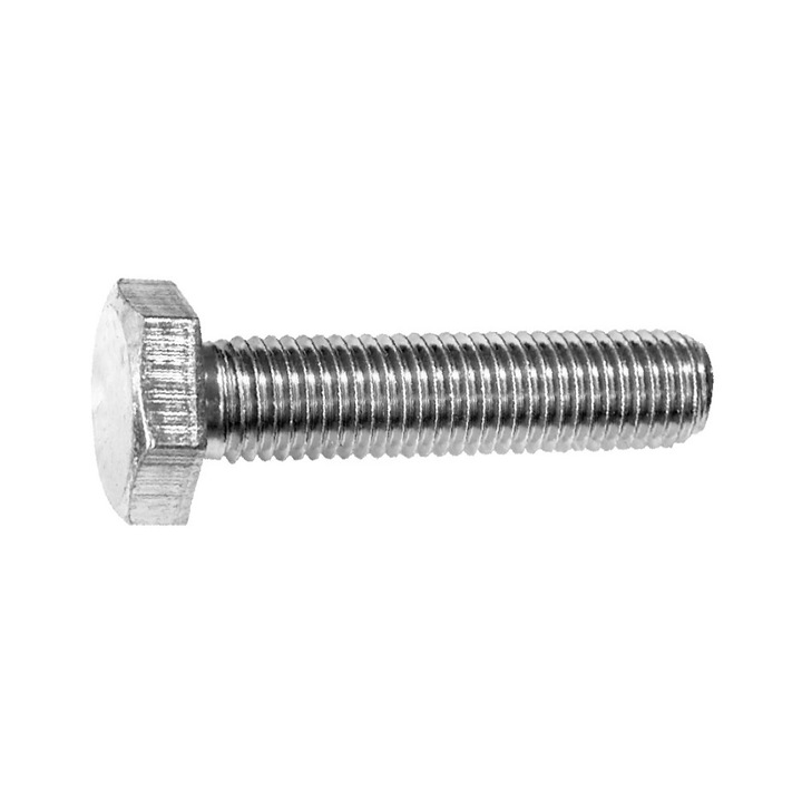 Surub cu Cap Hexagonal Total Filetat din 933, Inox A2 - M16 X 25