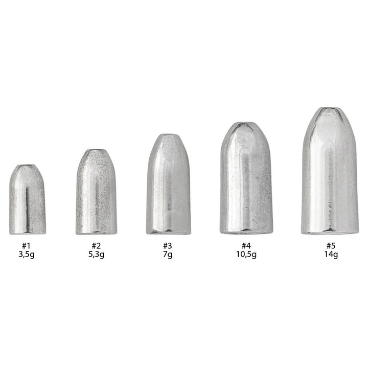 Set 4 buc greutati tungsten