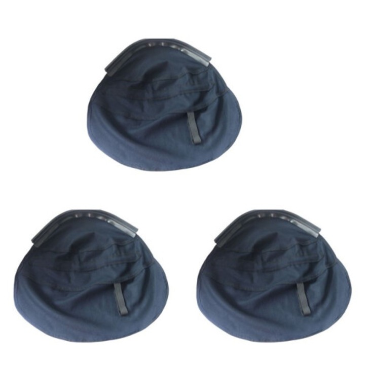 Set 3 Glugi protectie sudura, material textil, bleumarin