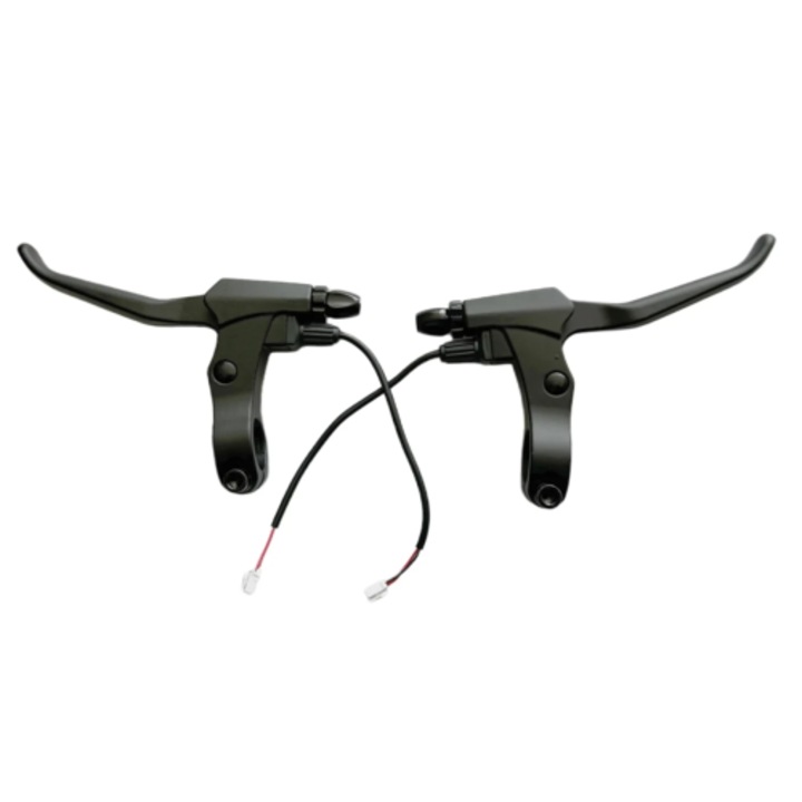 Manete frana aluminiu pentru trotineta electrica Kukirin G4, negru, set 2 buc