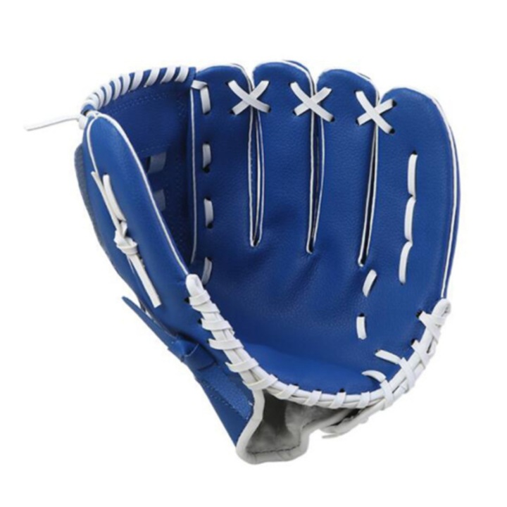 Manusi baseball antrenament, albastru, 10.5 inch