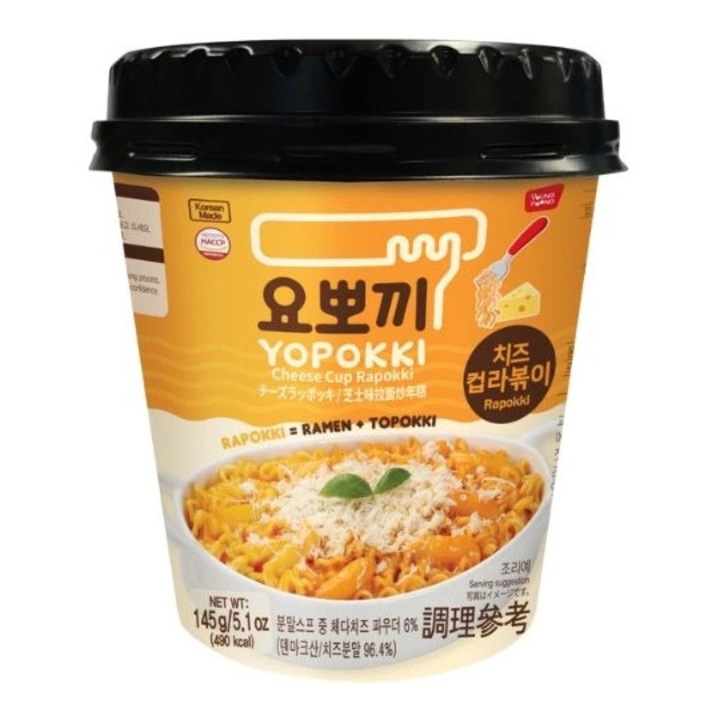 Yopokki Rapokki Cheese Cup 145g KOR
