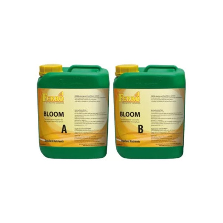 Ferro Standart Bloom A + B - îngrășământ mineral de bază pentru înflorire