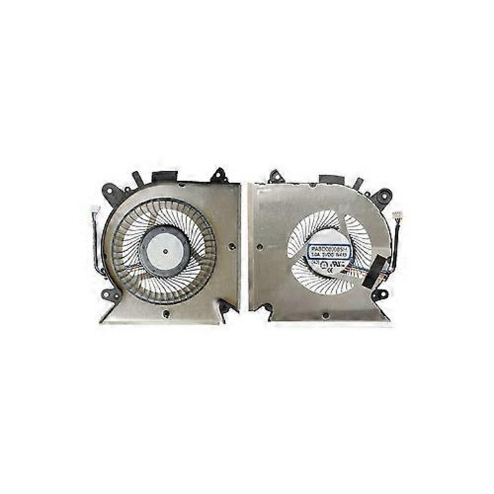 CPU ventilátor, műanyag, ezüst, 5V 1A, 4 tűs, 8x8cm