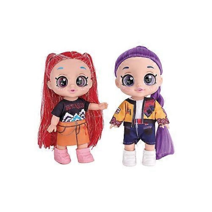 Figurina anime K-pop Demon Hunters, 25cm, plastic, cu arma, multicolor