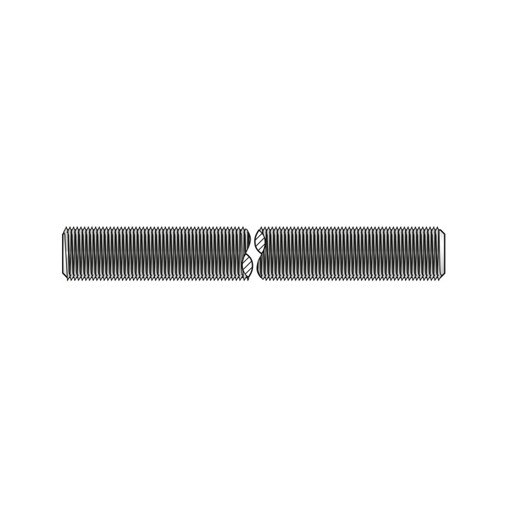 Set 2 x Tija Filetata 1m 975 Inox A2-M3