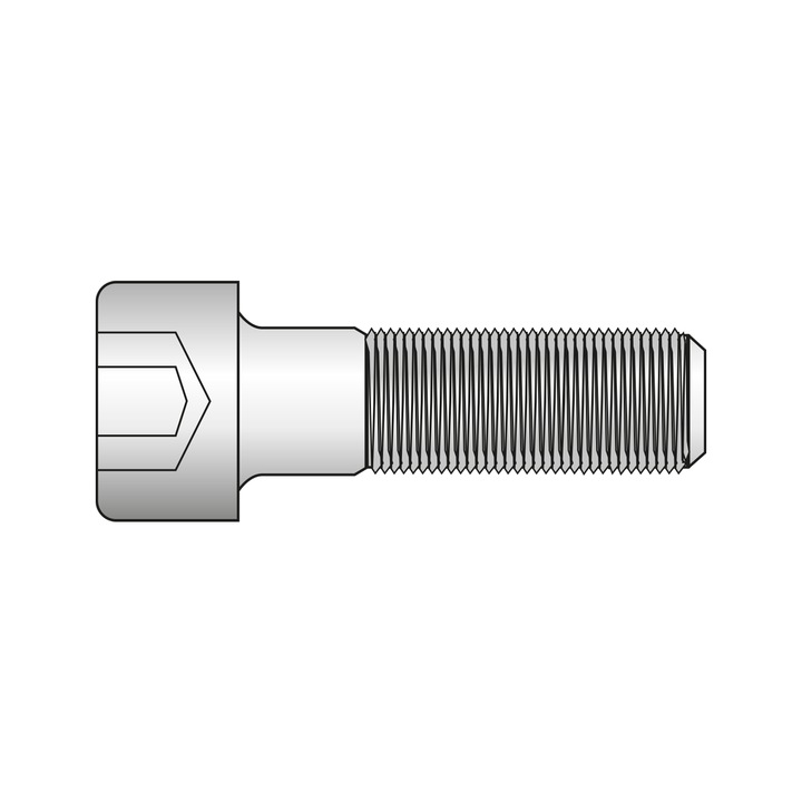 Surub Cap Inbus 912 Inox A2-M20 X 110