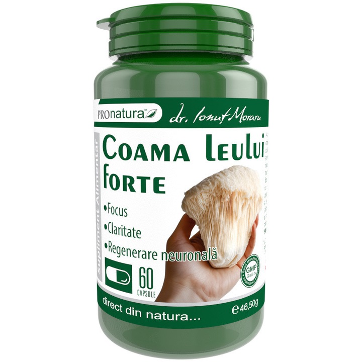 Coama Leului Forte , Pro Natura, 60 Capsule