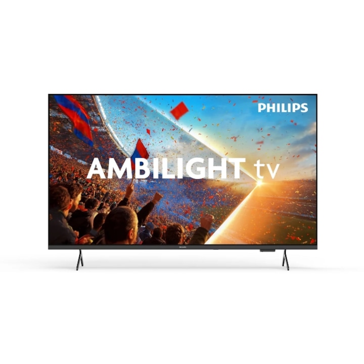 Televízió LED Philips 139 cm 55" 55PUS8001/12, Ultra HD 4K, Ambilight, Smart TV, WiFi, CI+