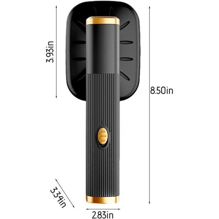 Fier de calcat portabil 2-in-1 micro abur, functii uscat si umed, 20ml, rotire 180°