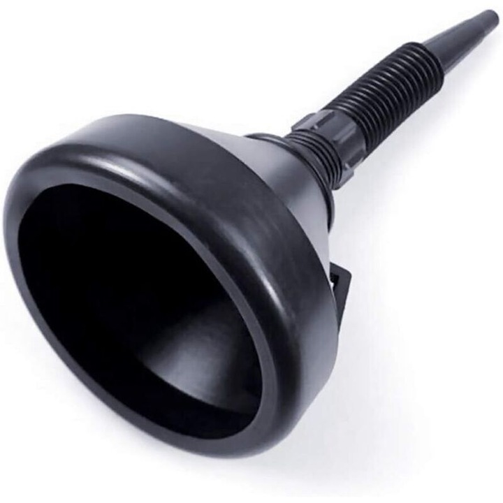Palnie plastica cu maner, filtru, pentru lichide auto, 1 buc