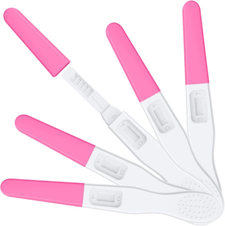 Test de sarcina Passionate®, detectie timpurie, 99% acuratete, rezultate cu 1-3 zile mai devreme, 5 buc