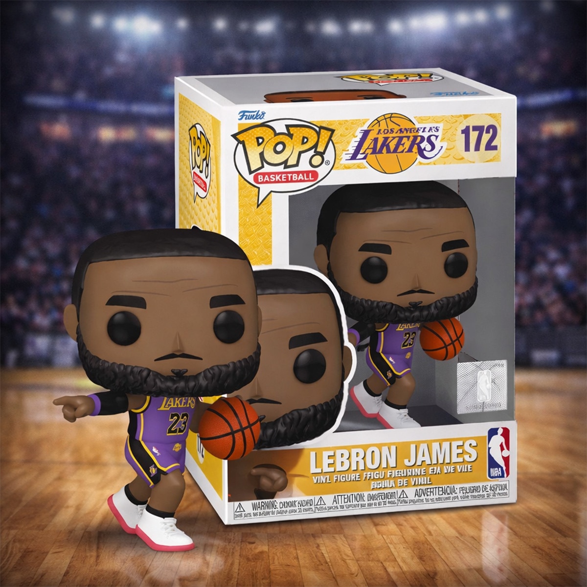 Figurina de colectie Funko POP! Basketball: LeBron James #172