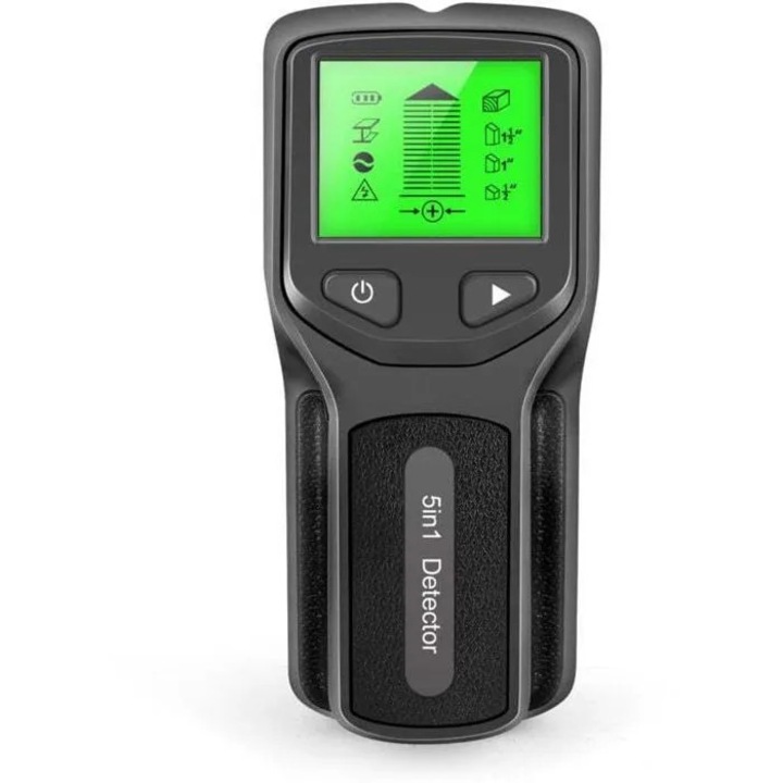 Detector montanti 5 in 1, ecran LCD, adancime 6cm