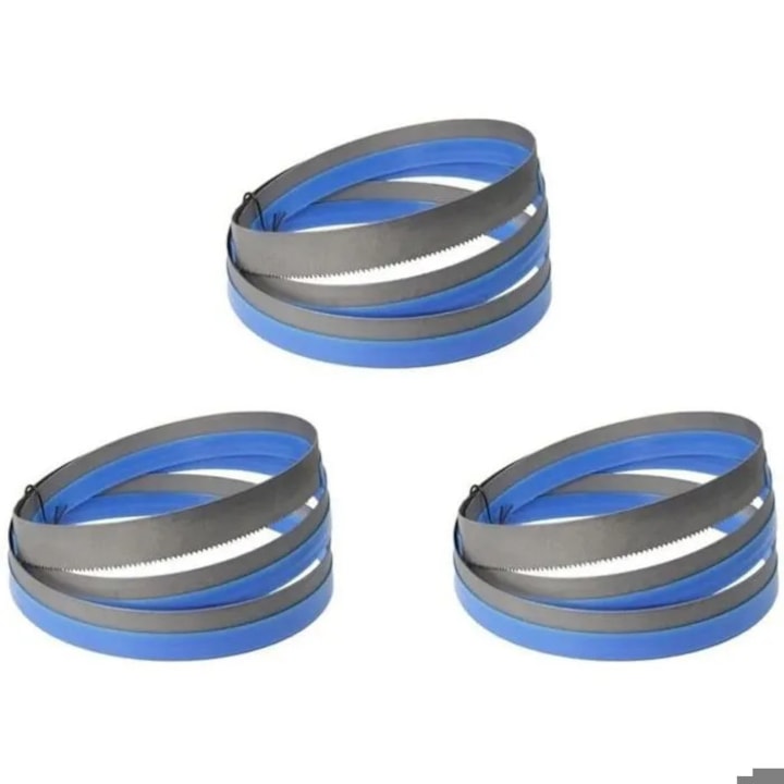 Комплект от 3 лентови триона 2240x16x0.5mm 4 зъба за дърво пластмаса