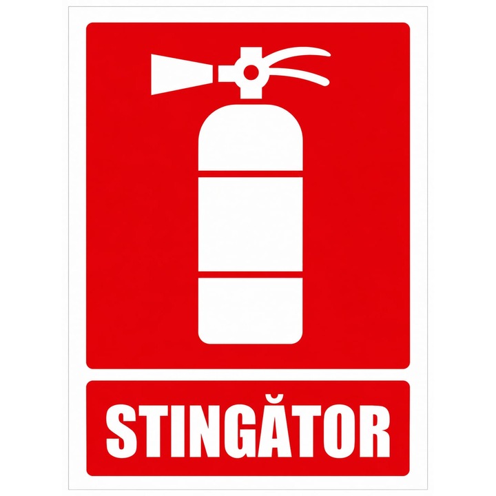 Indicator Stingator din PVC de 3mm