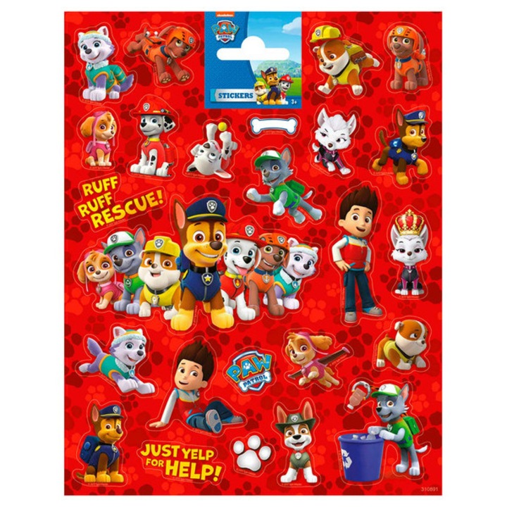 Големи стикери Totum Paw Patrol, Комплект за творчество