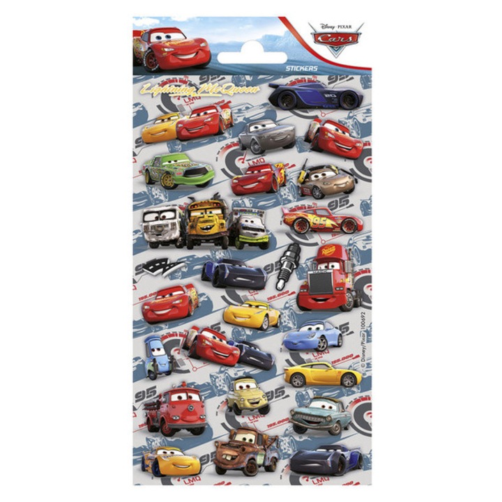 Блестящи стикери Totum Cars, Комплект за творчество