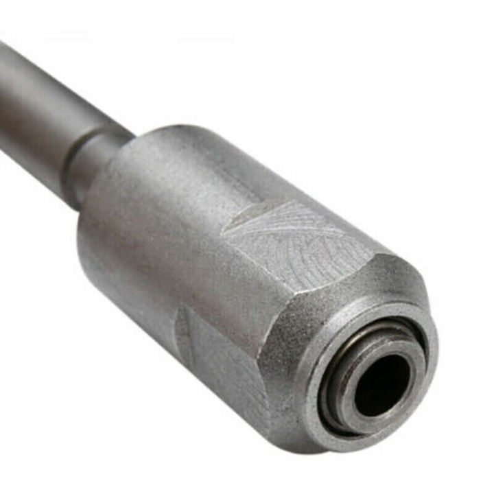 Adaptor SDS Max la SDS Plus, otel crom vanadiu, 40mm, argintiu