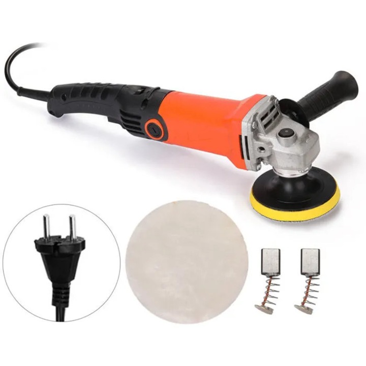 Polírozógép 1200W 6 sebességes fekete 100mm