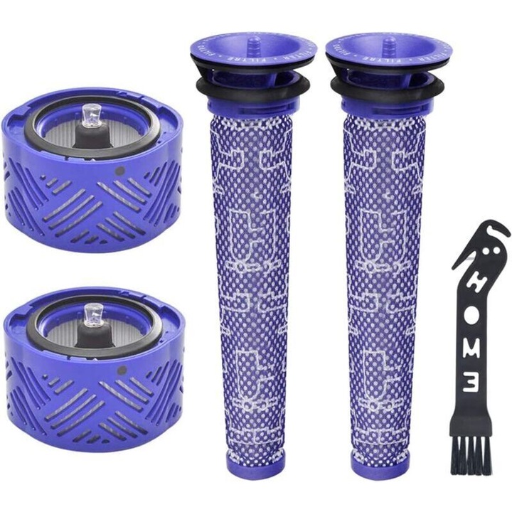 Set filtre lavabile pre-motor si HEPA pentru aspirator Dyson V6, 5 ...