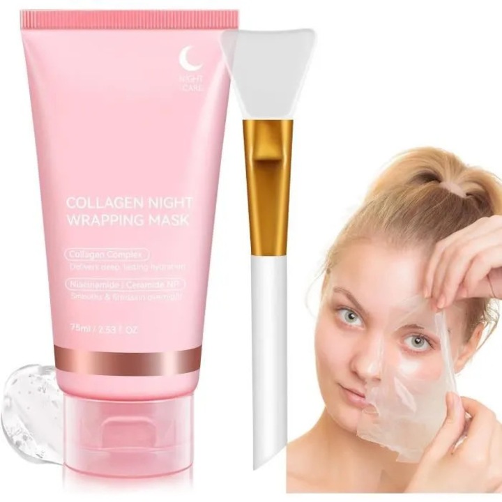 Masca de noapte colagen 75ml hidratare profunda elasticitate