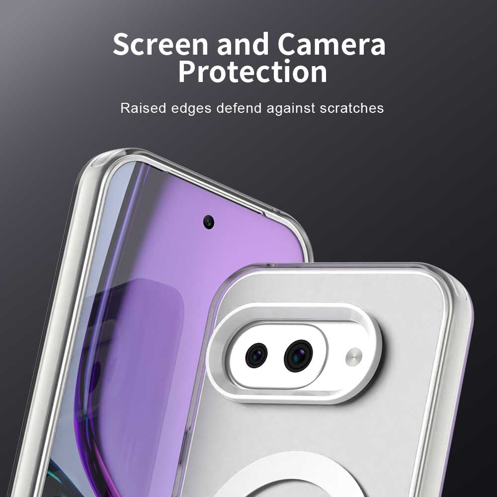 Husa pentru Google Pixel 10a Comari® CandyMag, protectie completa, compatibila MagSafe, colturi ranforsate, finisaj premium, design colorat, Alb