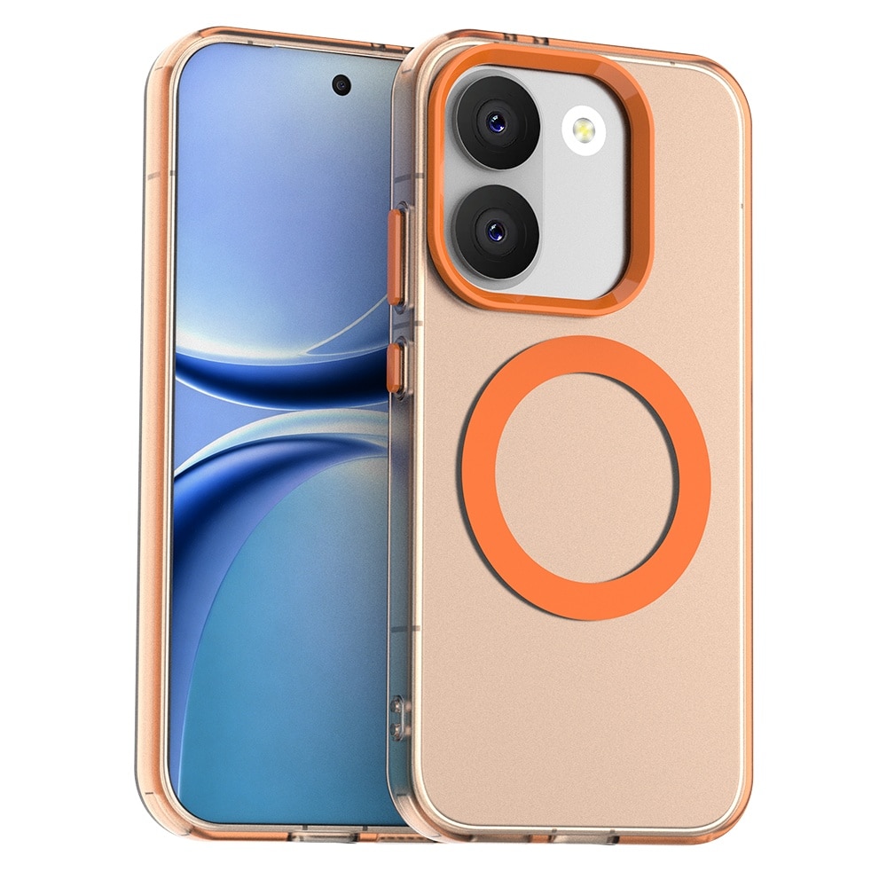 Husa premium pentru Poco X8 Pro VivaShell Fusion MagFit, Anti-Shock - Protectie Avansata Display & Camera - Design Slim si Elegant - portocaliu