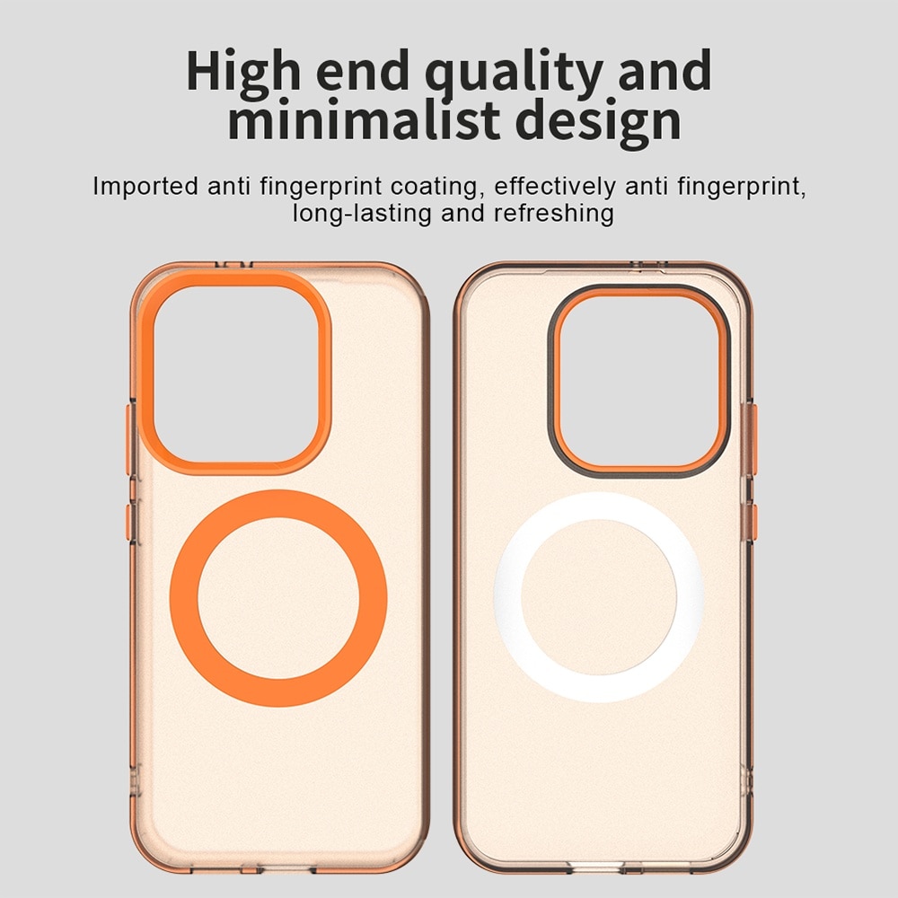 Husa premium pentru Poco X8 Pro VivaShell Fusion MagFit, Anti-Shock - Protectie Avansata Display & Camera - Design Slim si Elegant - portocaliu