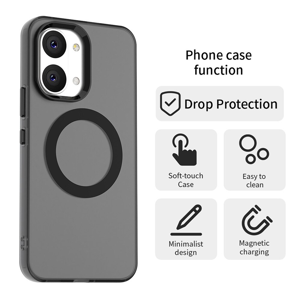 Husa pentru Xiaomi Poco X8 Pro Max Comari® CandyMag, protectie completa, compatibila MagSafe, colturi ranforsate, finisaj premium, design colorat, Negru
