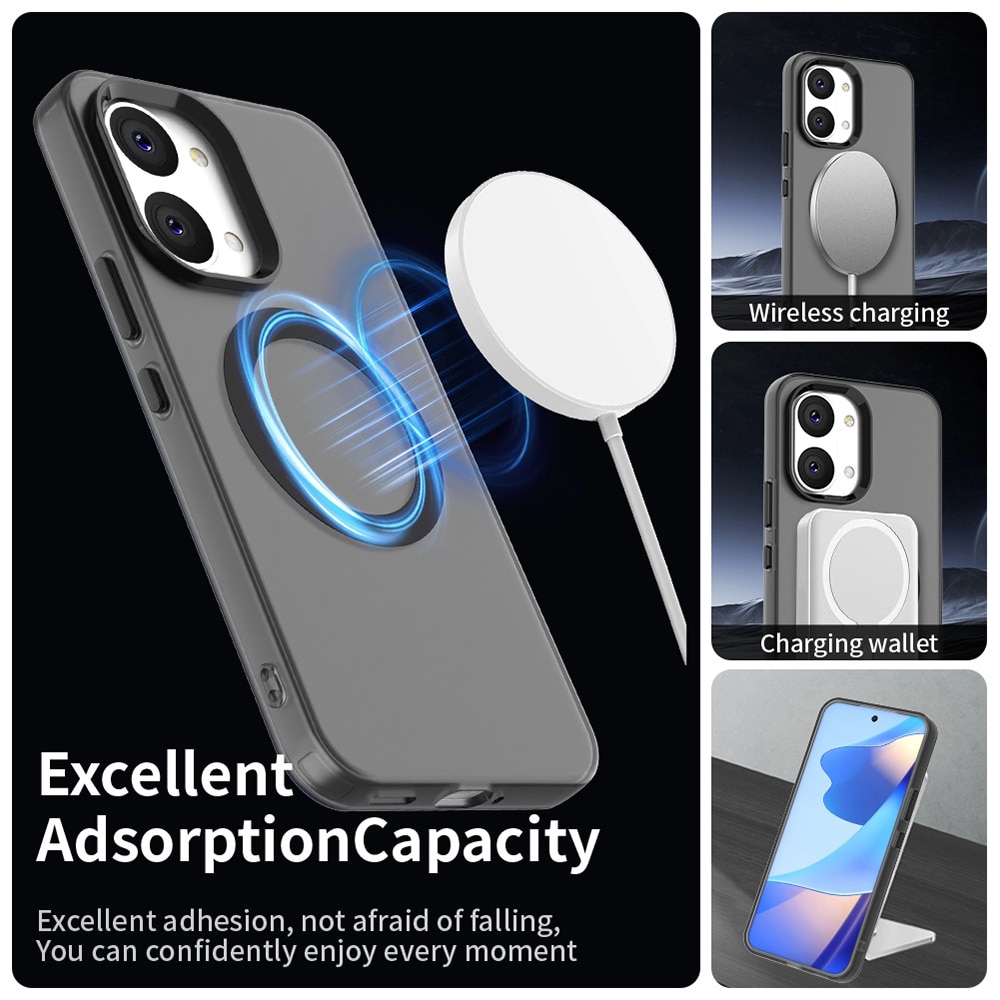 Husa pentru Xiaomi Poco X8 Pro Max Comari® CandyMag, protectie completa, compatibila MagSafe, colturi ranforsate, finisaj premium, design colorat, Negru
