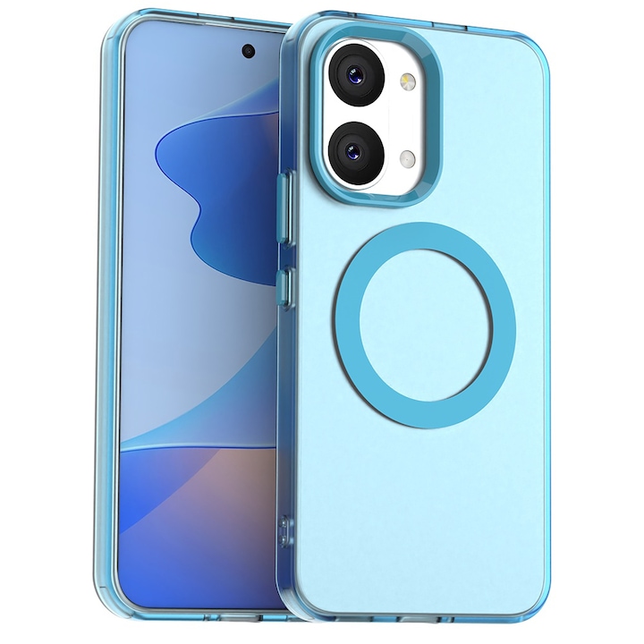 Husa pentru Xiaomi Poco X8 Pro Max, Candy Case MagSafe, Blue