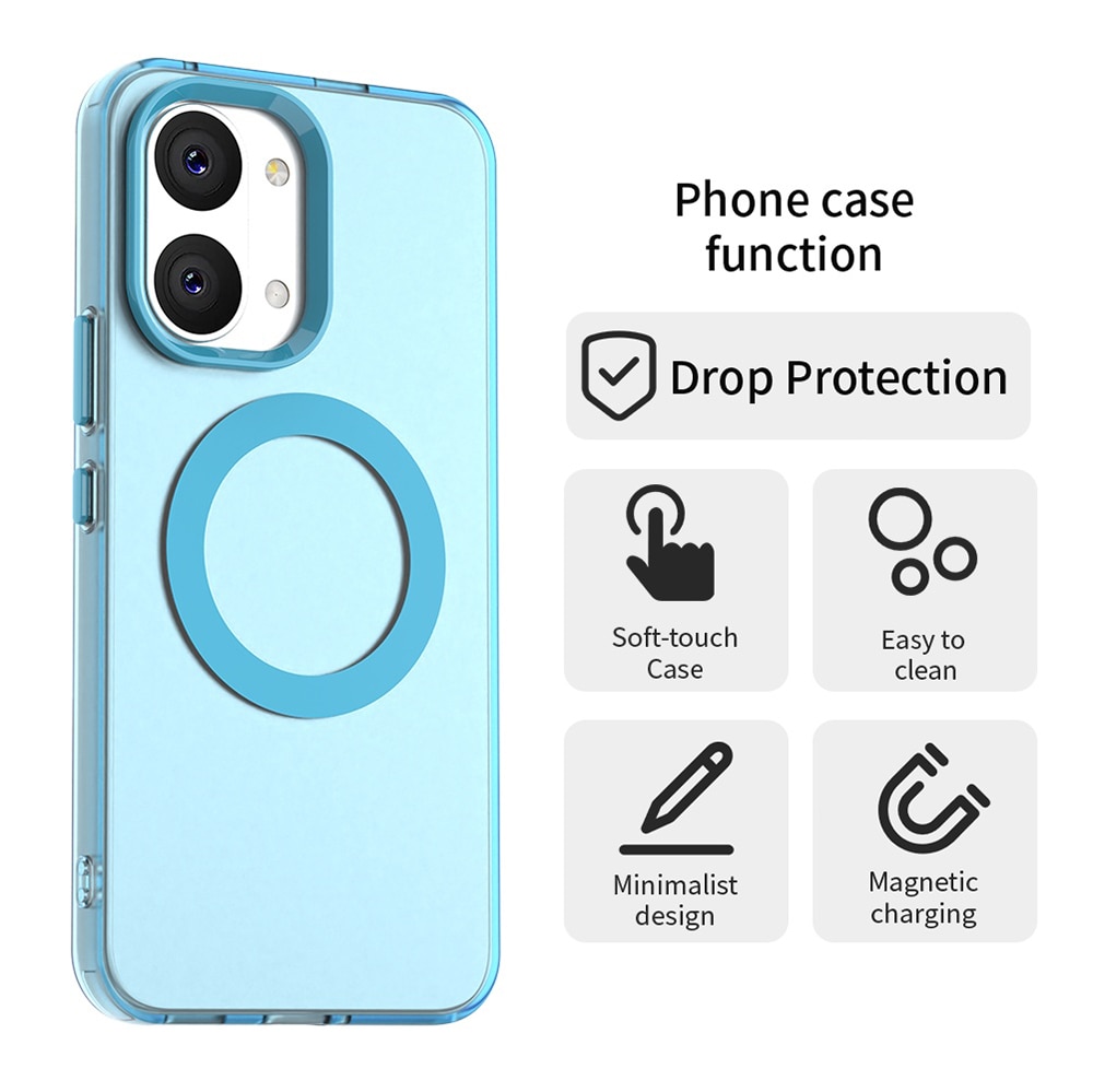 Husa pentru Xiaomi Poco X8 Pro Max Comari® CandyMag, protectie completa, compatibila MagSafe, colturi ranforsate, finisaj premium, design colorat, Albastru