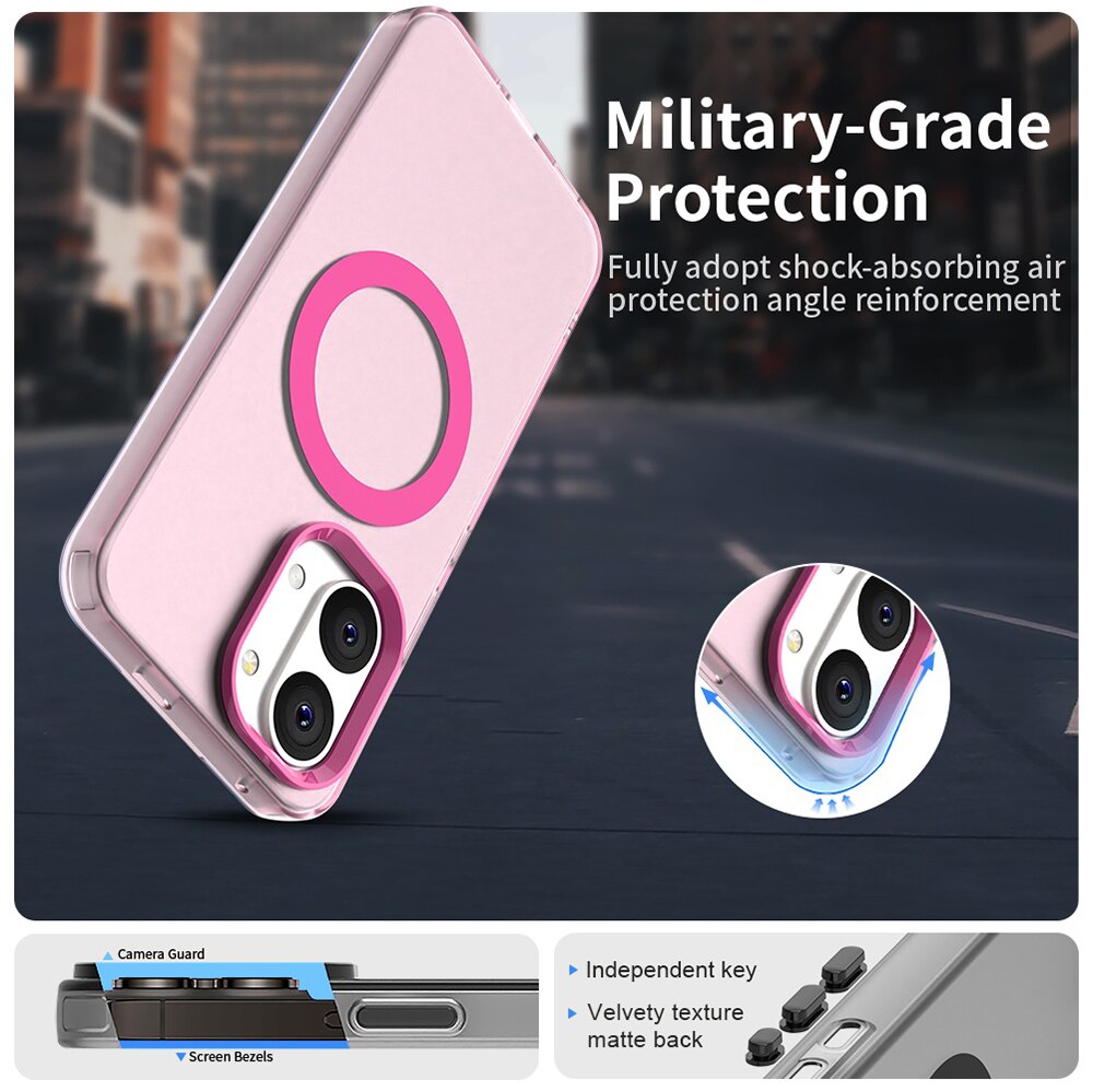 Husa pentru Xiaomi Poco X8 Pro Max, Candy Case MagSafe, Pink
