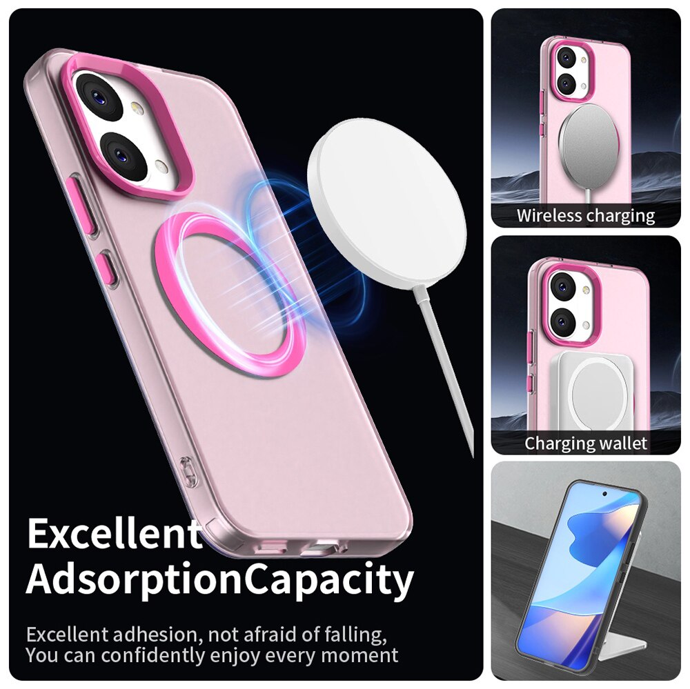 Husa pentru Xiaomi Poco X8 Pro Max, Candy Case MagSafe, Pink