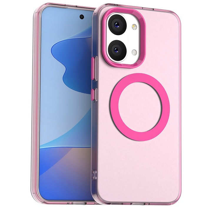 Husa pentru Xiaomi Poco X8 Pro Max, Candy Case MagSafe, Pink