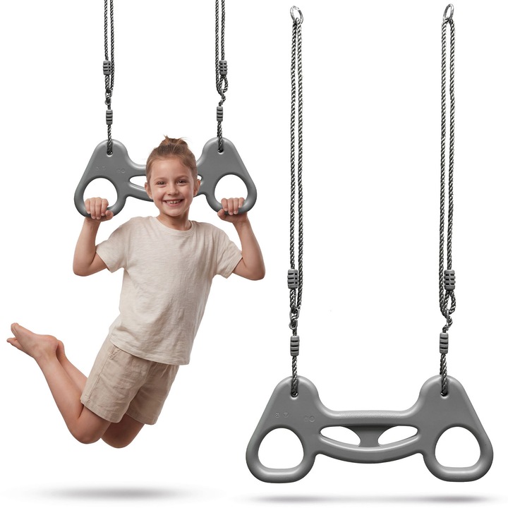 HyperMotion SWING HYP104 ergonomikus trapéz, csúszásgátló fogantyú, állítható kötelek, max. 50 kg